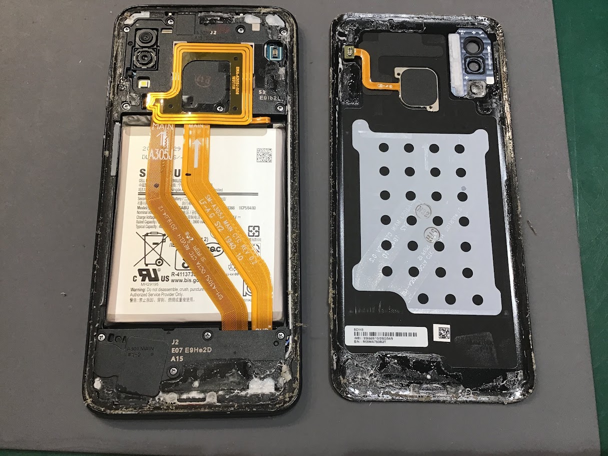 GalaxyA30の画面交換ならデータそのまま修理可能なスマホ修理工房セレオ甲府店へ！